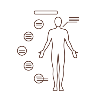 Acupressure anatomy illustration